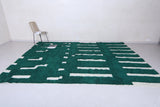 Custom Green Moroccan rug - Handmade Berber rug