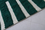 Custom Green Moroccan rug - Handmade Berber rug