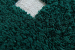 Custom Green Moroccan rug - Handmade Berber rug