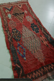 Moroccan Runner rug 2.8 x 7.9 Feet