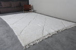 Beni Ourain Moroccan Wool Rug - 8.1 x 12.2 Feet | Large Diamond Pattern Ivory Rug