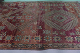 Moroccan Rug 6.5 x 10.1 Feet – Vintage Berber Handmade Carpet