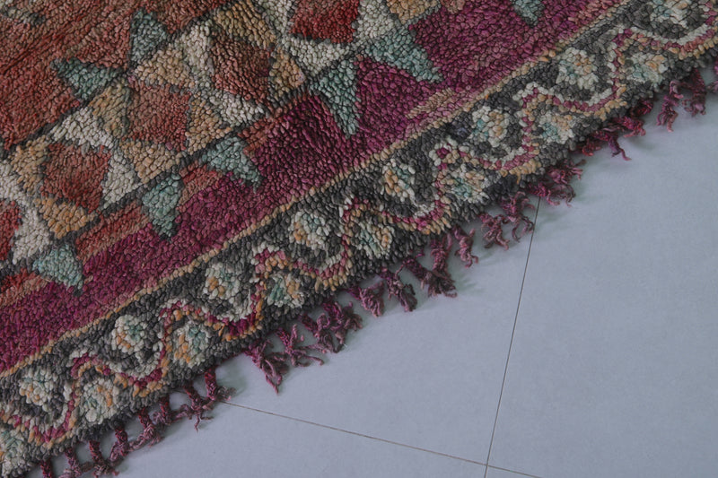 Moroccan Rug 6.5 x 10.1 Feet – Vintage Berber Handmade Carpet