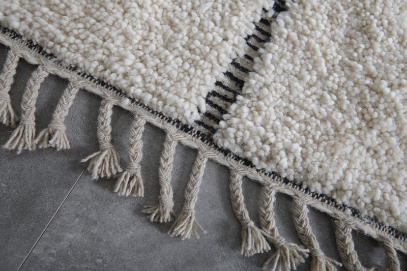 Beni Ourain rug - Berber handmade rug custom