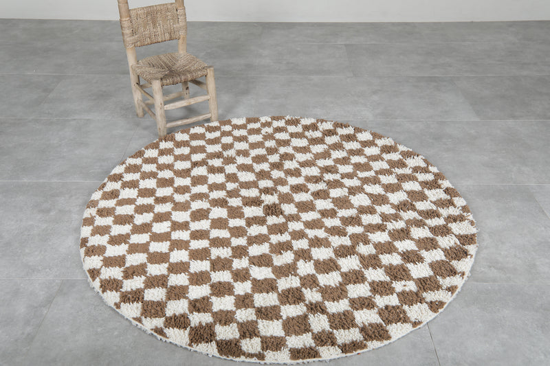 Moroccan round rug - round rug