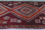 Authentic Boujaad Moroccan Rug - 6.3 x 12.8 Feet