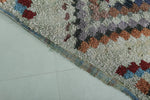 Handcrafted Moroccan Berber Rug in Vibrant Colors - 4.3 X 7.4 Feet