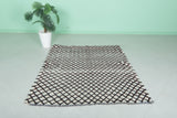 Moroccan berber rug 4.6 X 5.4 Feet - Boucherouite Rugs