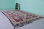 Moroccan rug 6.3 X 10.2 Feet