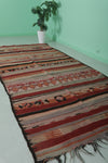 Runner Moroccan Kilim Rug 5 x 10.8 Feet