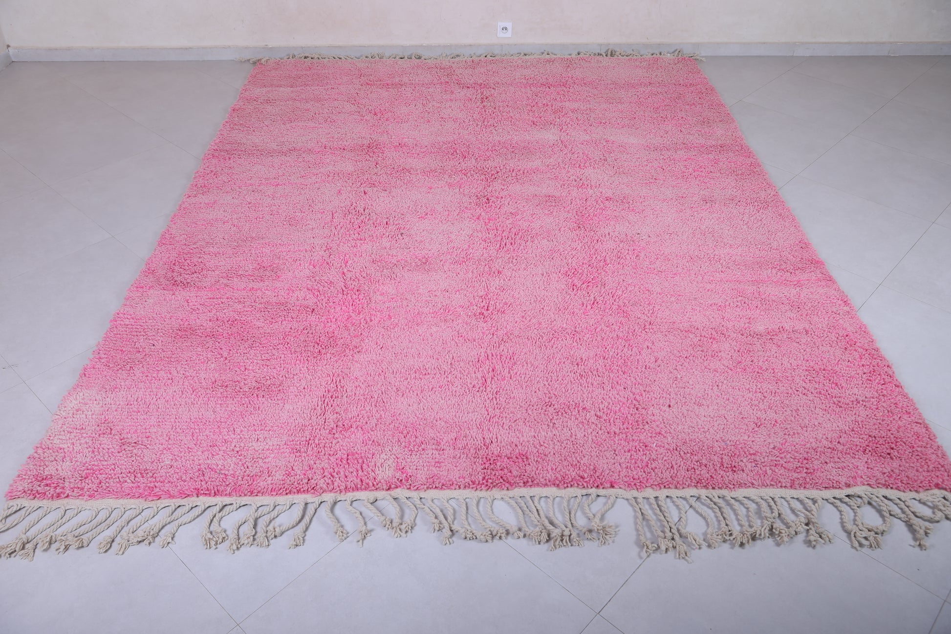 Beni ourain rug - Custom Moroccan area rug - Pink Morocco rug - custom  moroccan rugs
