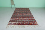 Vintage Moroccan kilim 5.3 FT X 9.1 FT