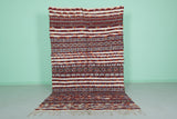 Vintage Moroccan kilim 5.3 FT X 9.1 FT