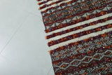 Vintage Moroccan kilim 5.3 FT X 9.1 FT