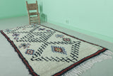 Moroccan berber rug 3.3 X 7.3 Feet - Boucherouite Rugs