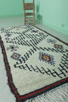 Moroccan berber rug 3.3 X 7.3 Feet - Boucherouite Rugs