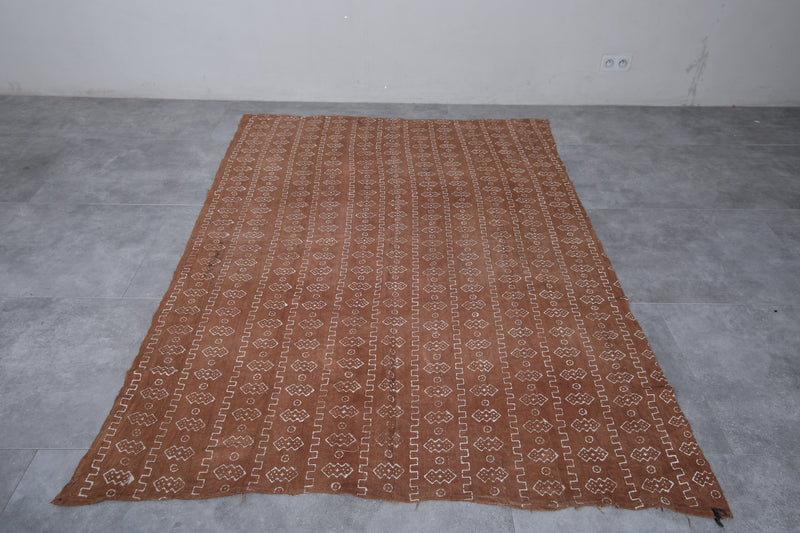 Traditional Handwoven Kilim Rug - 5 FT X 7.2 FT | Warm Earthy Tones