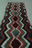 Shaggy Moroccan Rug  1.9 x 6.1  Feet