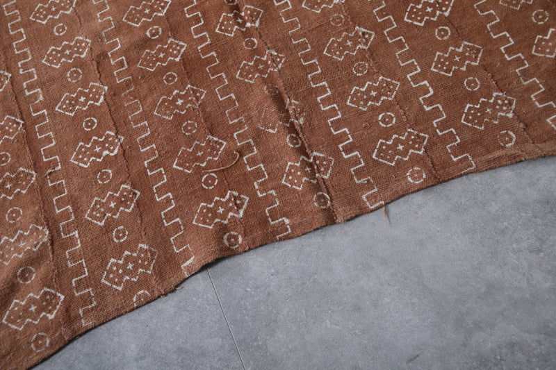 Traditional Handwoven Kilim Rug - 5 FT X 7.2 FT | Warm Earthy Tones