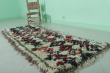 Moroccan berber rug 2.3 X 6.4 Feet - Beni ourain rugs