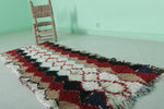 Moroccan Berber Rug with Diamond Pattern - 2.2 X 5.9 Feet