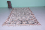 Vintage moroccan rug  6.1 FT X 10.4 FT - 