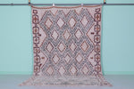 Vintage moroccan rug  6.1 FT X 10.4 FT - 