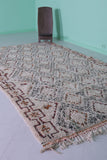 Vintage moroccan rug  6.1 FT X 10.4 FT - 