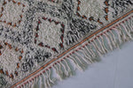 Vintage moroccan rug  6.1 FT X 10.4 FT - 