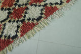 Moroccan berber rug 3.2 X 5.6 Feet - Boucherouite Rugs