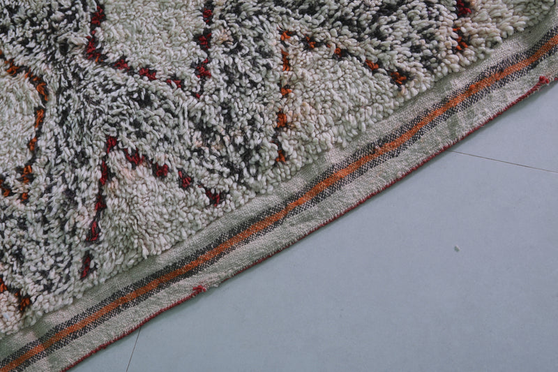 Vintage moroccan rug  6.1 FT X 10.4 FT - 