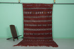 Handwoven Moroccan rug 5.5 FT X 9.9 FT