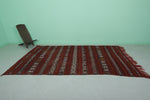 Handwoven Moroccan rug 5.5 FT X 9.9 FT