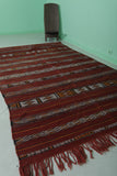 Handwoven Moroccan rug 5.5 FT X 9.9 FT