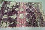 purple moroccan rug 3.5 X 5.3 Feet