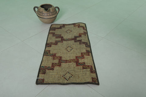 Tuareg rug 1.4 X 2.8 Feet