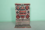 Antique azilal Rug 2.3 X 5.6 Feet - long runner rug