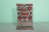 Antique azilal Rug 2.3 X 5.6 Feet - long runner rug