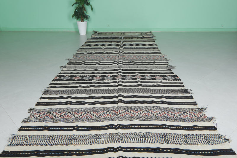 Long Hallway Kilim Rug - 4.9 FT × 16.3 FT | Handwoven Beauty