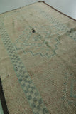 Moroccan Peach Rug 3.5 FT × 6.8 FT