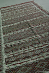 Handwoven kilim rug 5.3 ft x 10.1 ft