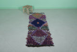 Shaggy Moroccan Runner Rug 2 X 6.2 Feet