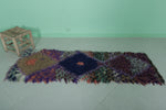 Shaggy Moroccan Runner Rug 2 X 6.2 Feet