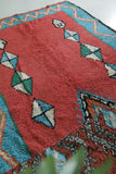 Moroccan rug 5.2 X 7.3 Feet