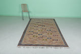 Handwoven kilim 4.9 ft x 8.3 ft