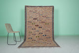 Handwoven kilim 4.9 ft x 8.3 ft