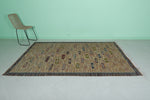 Handwoven kilim 4.9 ft x 8.3 ft