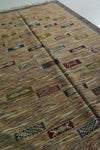 Handwoven kilim 4.9 ft x 8.3 ft