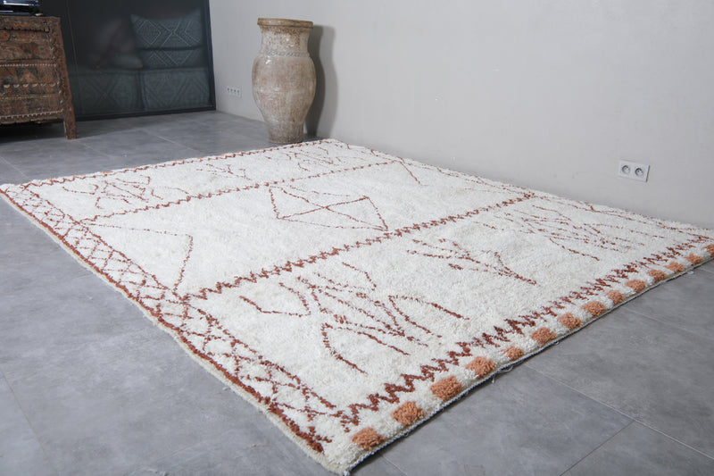 Handmade Beni ourain rug - Berber rug - Hand Knotted rug