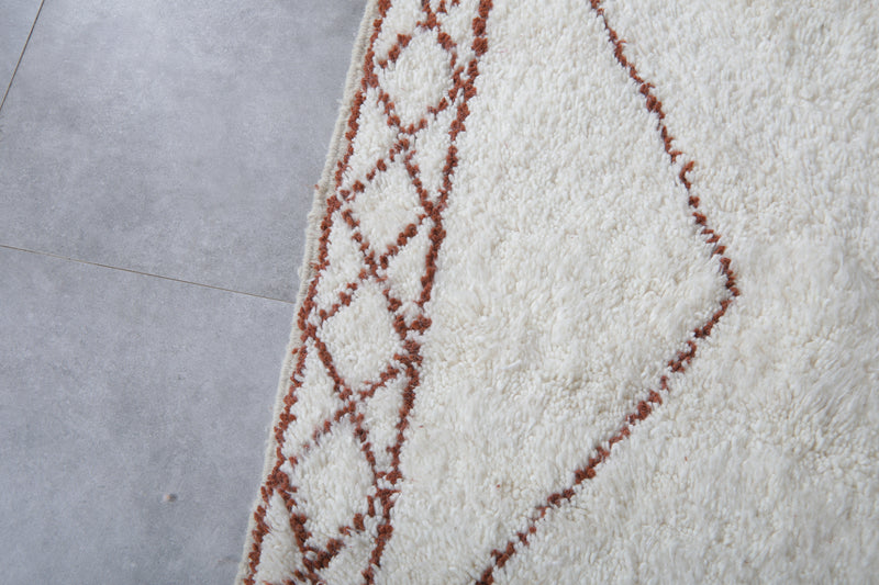 Handmade Beni ourain rug - Berber rug - Hand Knotted rug